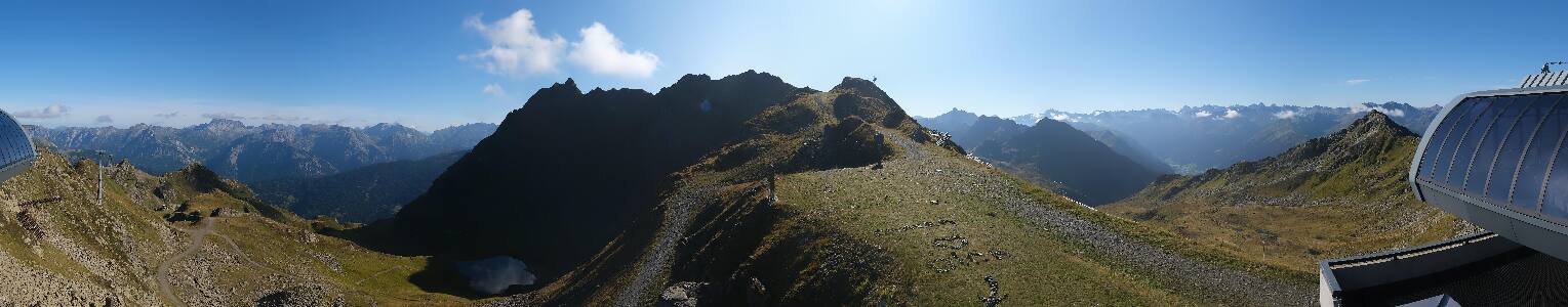Silvretta Montafon | Panorama Bahn am Hochjoch