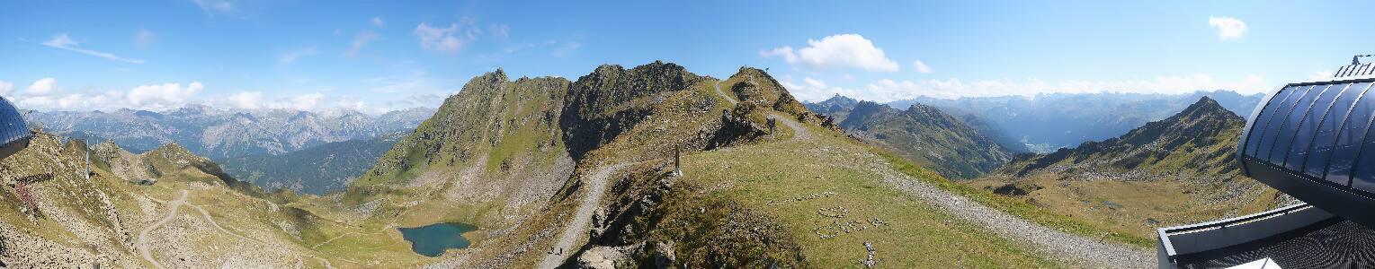 Silvretta Montafon | Panorama Bahn am Hochjoch