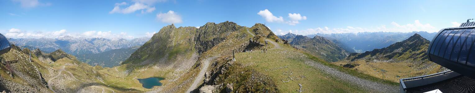 Silvretta Montafon | Panorama Bahn am Hochjoch
