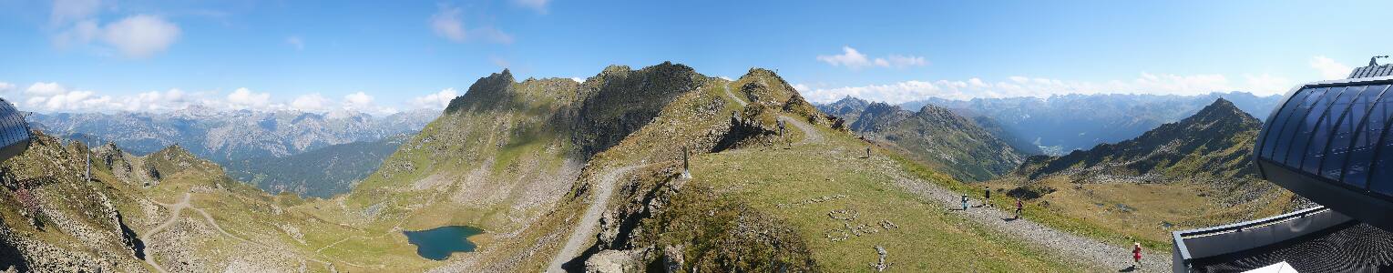Silvretta Montafon | Panorama Bahn am Hochjoch