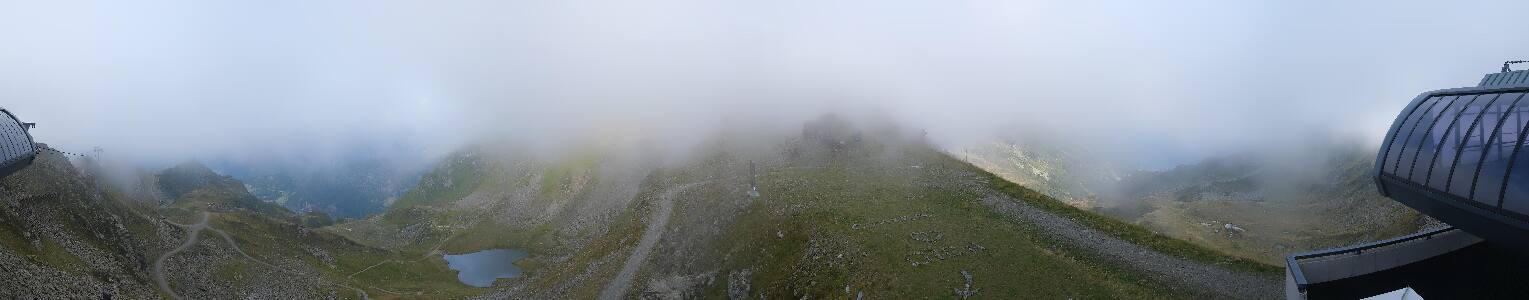 Silvretta Montafon Panorama Bahn am Hochjoch