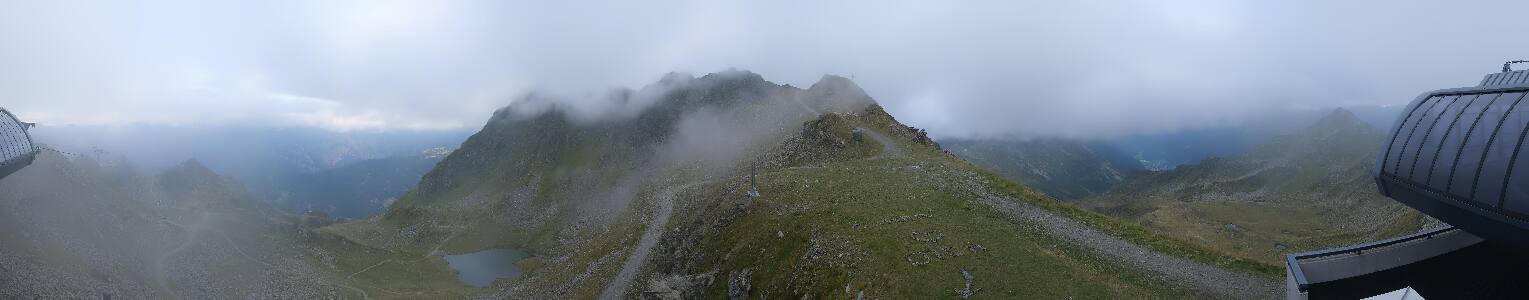 Silvretta Montafon Panorama Bahn am Hochjoch