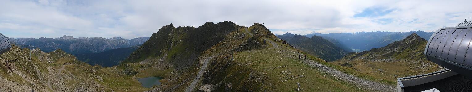 Silvretta Montafon | Panorama Bahn am Hochjoch