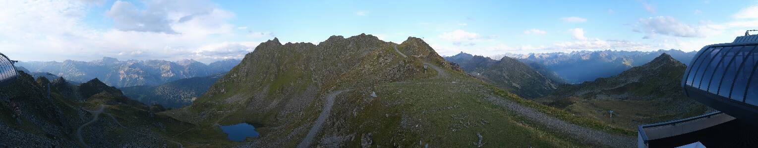 Silvretta Montafon | Panorama Bahn am Hochjoch