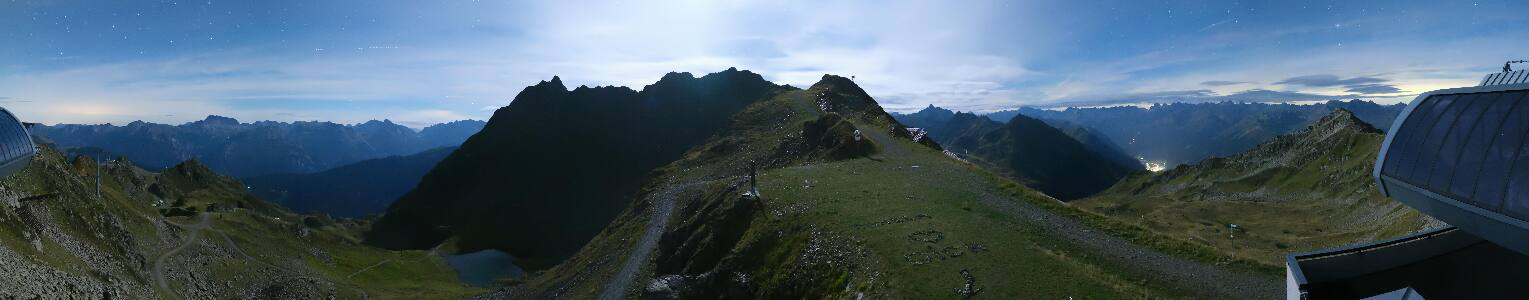 Silvretta Montafon | Panorama Bahn am Hochjoch