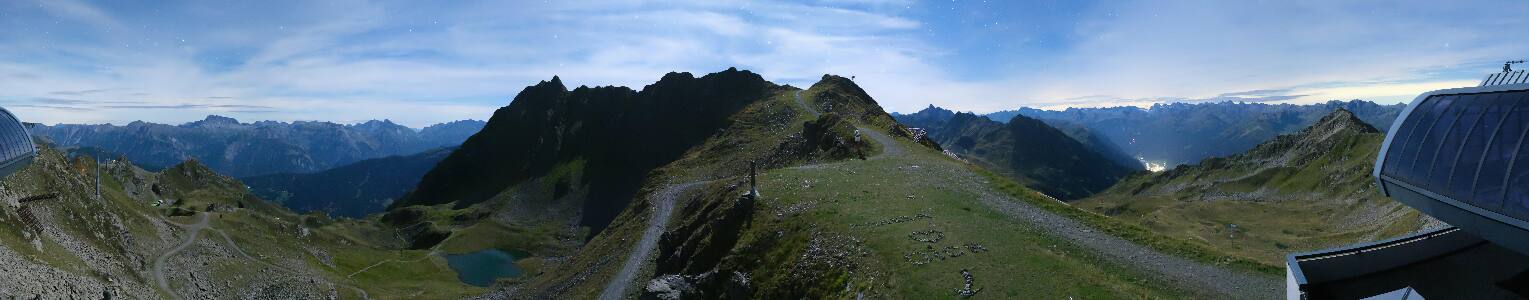 Silvretta Montafon | Panorama Bahn am Hochjoch