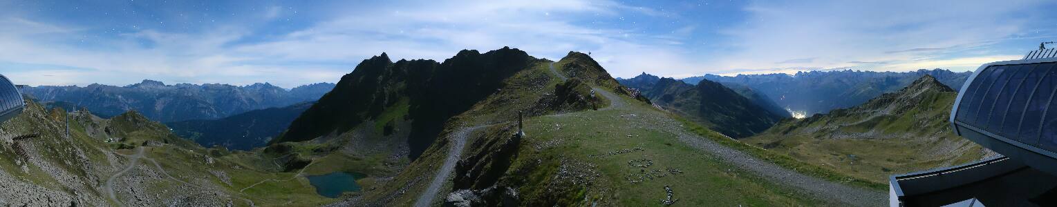 Silvretta Montafon | Panorama Bahn am Hochjoch