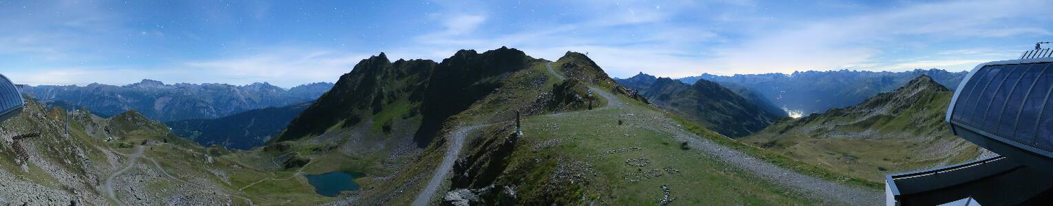 Silvretta Montafon | Panorama Bahn am Hochjoch