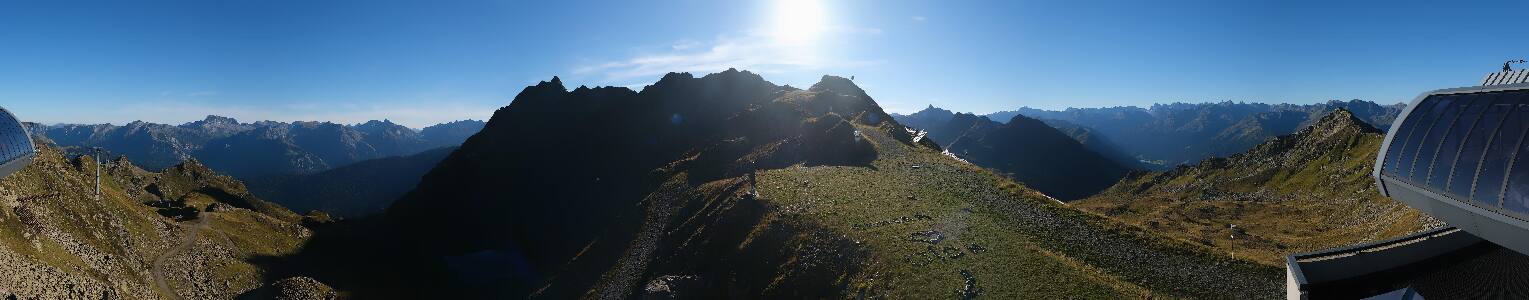 Silvretta Montafon | Panorama Bahn am Hochjoch