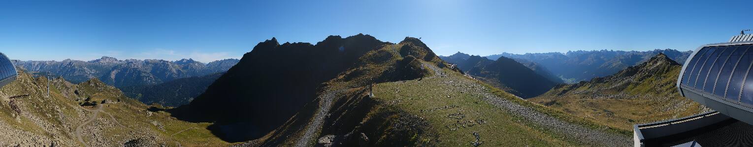 Silvretta Montafon | Panorama Bahn am Hochjoch
