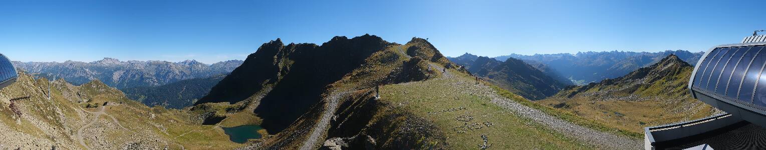 Silvretta Montafon | Panorama Bahn am Hochjoch