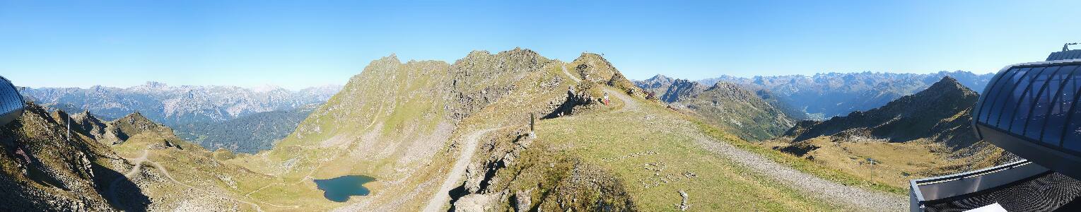 Silvretta Montafon | Panorama Bahn am Hochjoch