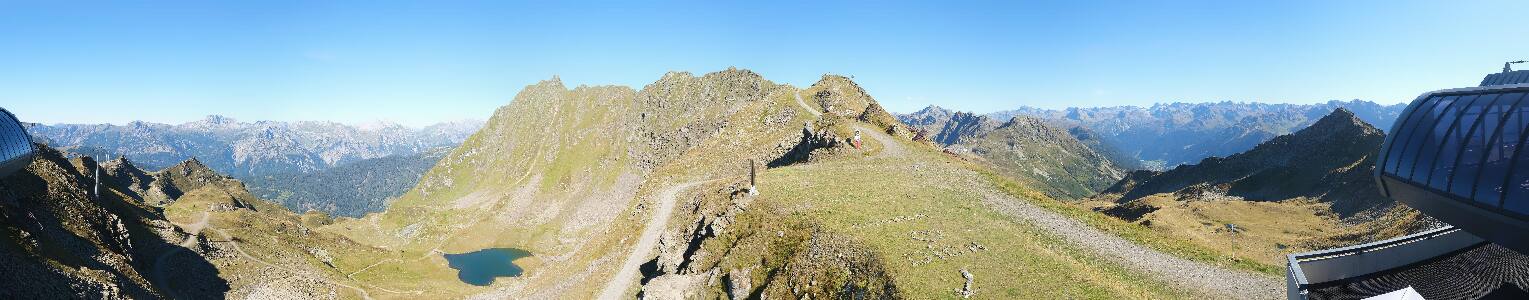 Silvretta Montafon | Panorama Bahn am Hochjoch