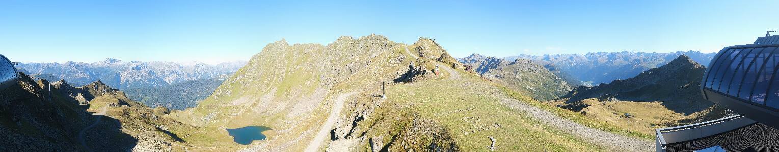 Silvretta Montafon | Panorama Bahn am Hochjoch