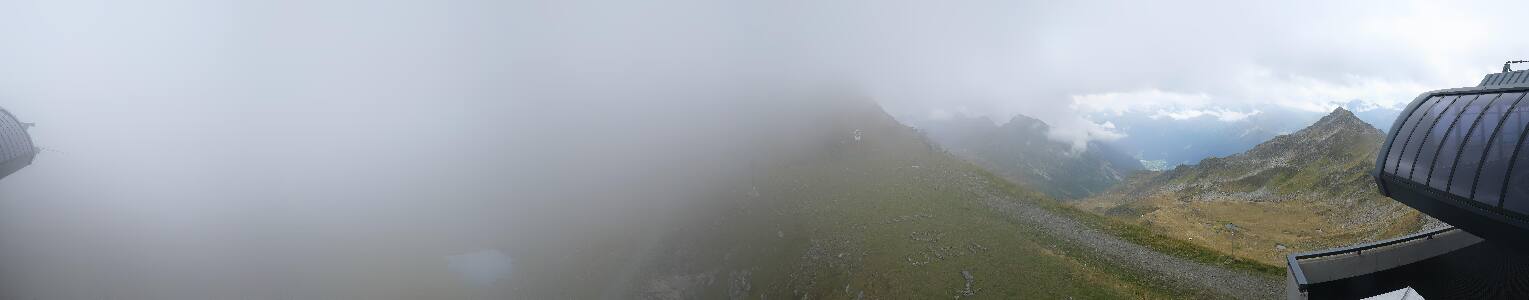 Silvretta Montafon Panorama Bahn am Hochjoch