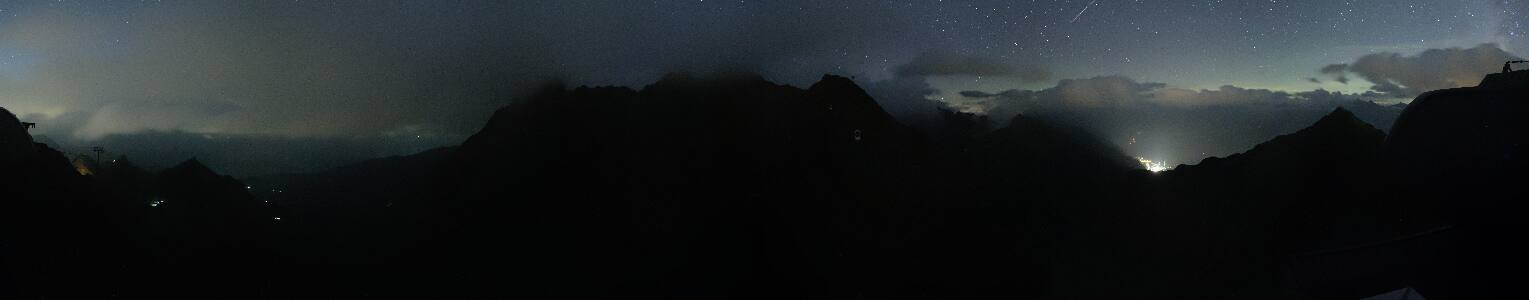 Silvretta Montafon Panorama Bahn am Hochjoch