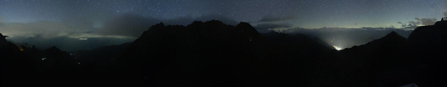 Silvretta Montafon Panorama Bahn am Hochjoch