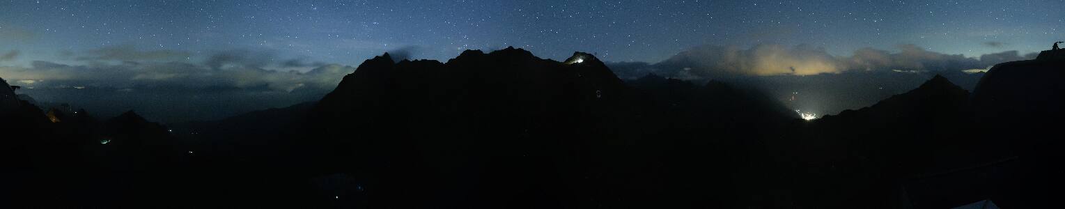 Silvretta Montafon Panorama Bahn am Hochjoch