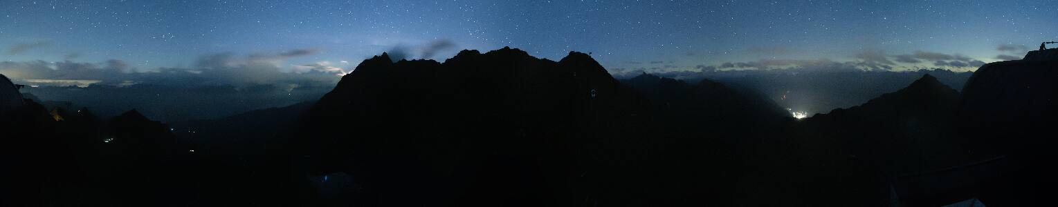 Silvretta Montafon Panorama Bahn am Hochjoch