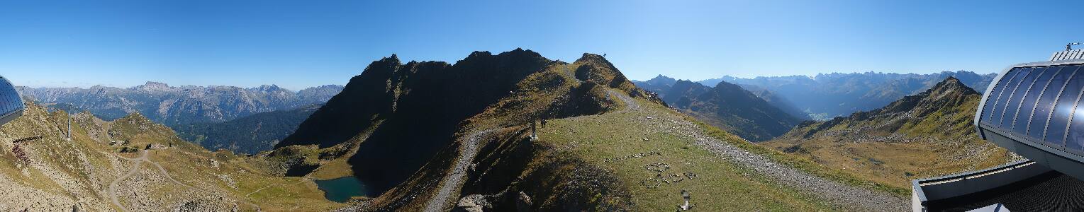 Silvretta Montafon | Panorama Bahn am Hochjoch