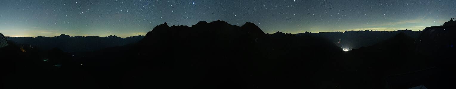 Silvretta Montafon Panorama Bahn am Hochjoch