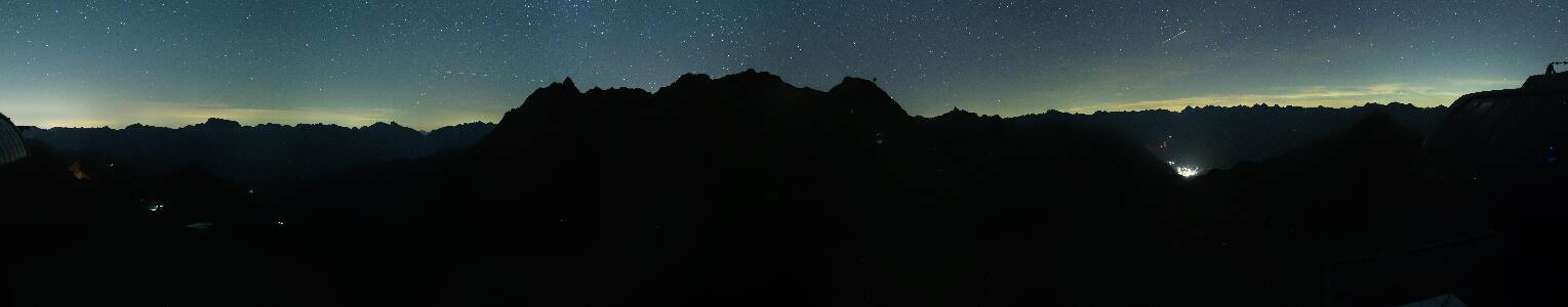 Silvretta Montafon Panorama Bahn am Hochjoch