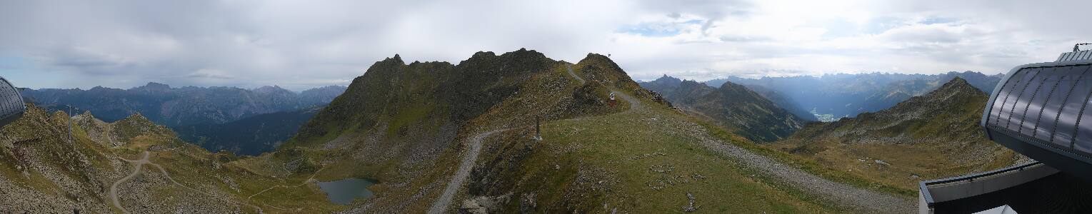 Silvretta Montafon | Panorama Bahn am Hochjoch