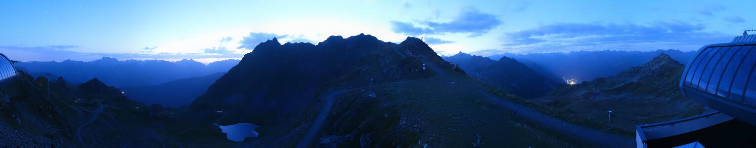 Silvretta Montafon | Panorama Bahn am Hochjoch