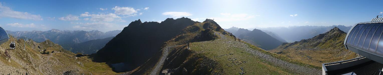 Silvretta Montafon | Panorama Bahn am Hochjoch