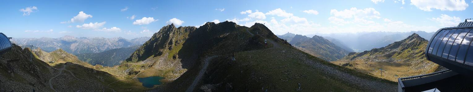 Silvretta Montafon | Panorama Bahn am Hochjoch