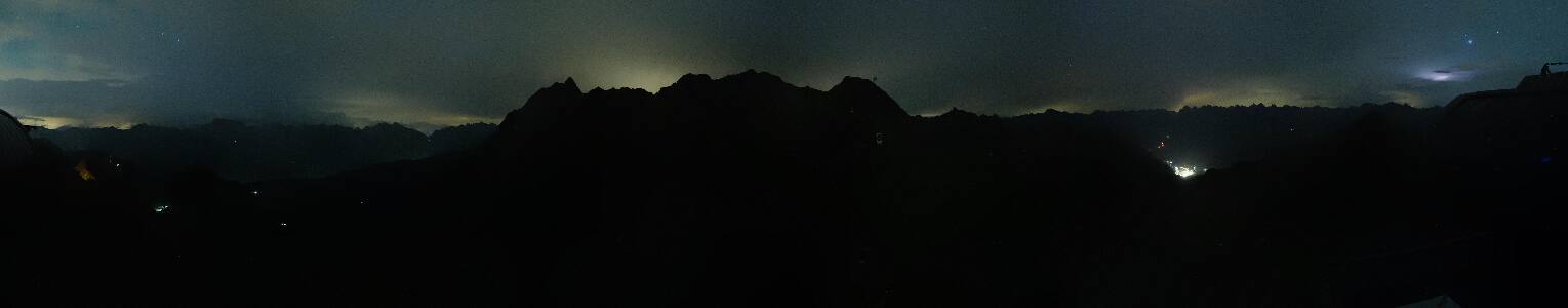 Silvretta Montafon Panorama Bahn am Hochjoch