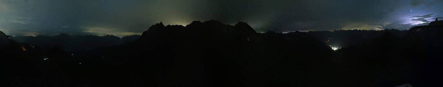 Silvretta Montafon Panorama Bahn am Hochjoch