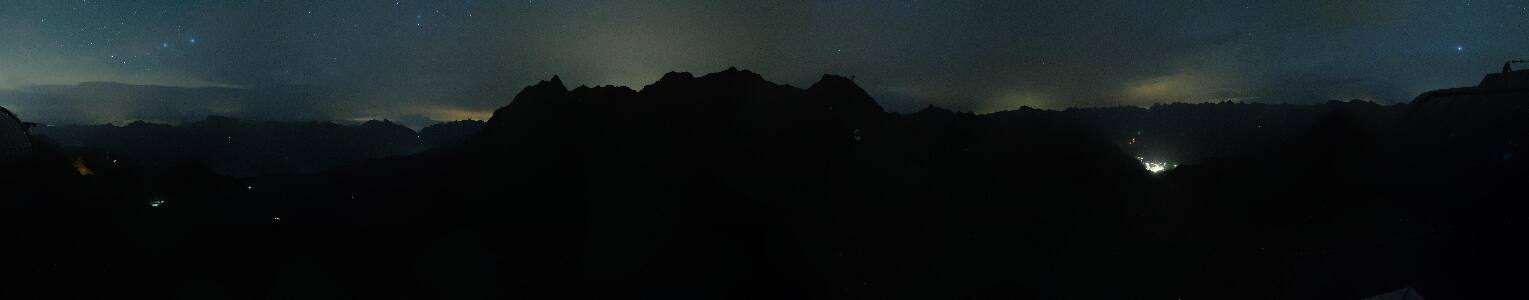 Silvretta Montafon Panorama Bahn am Hochjoch