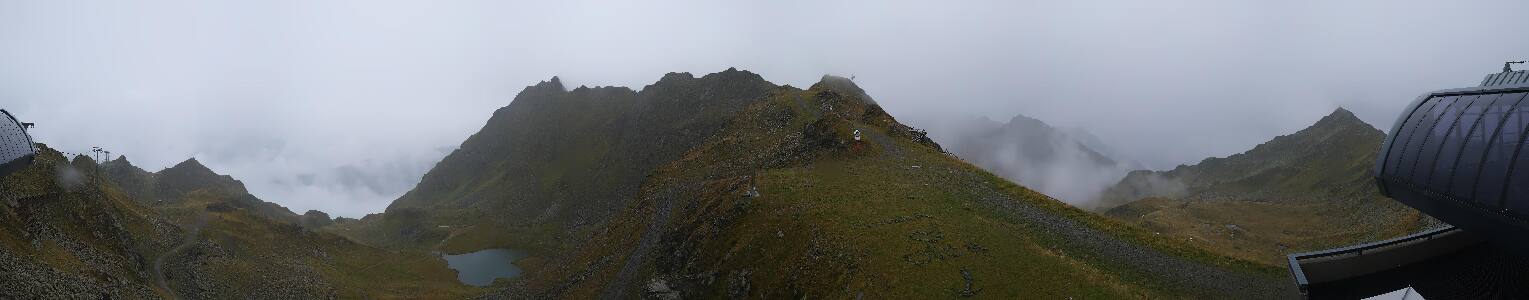 Silvretta Montafon Panorama Bahn am Hochjoch