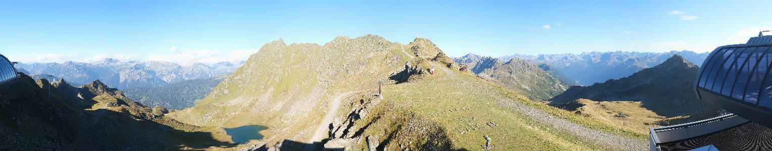 Silvretta Montafon | Panorama Bahn am Hochjoch
