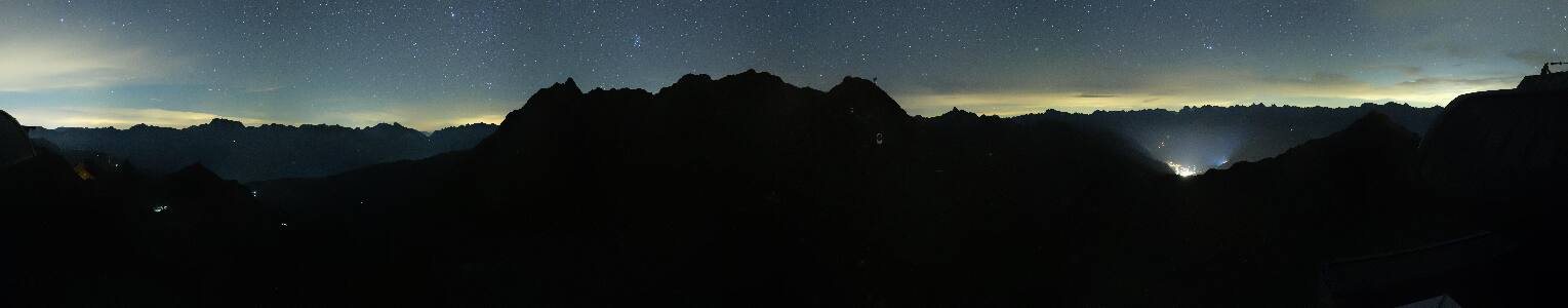 Silvretta Montafon Panorama Bahn am Hochjoch