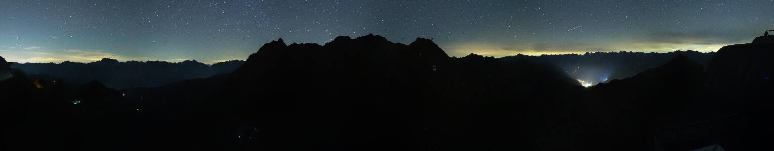 Silvretta Montafon Panorama Bahn am Hochjoch