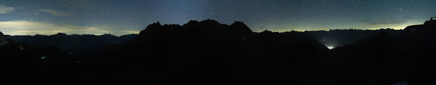 Silvretta Montafon Panorama Bahn am Hochjoch