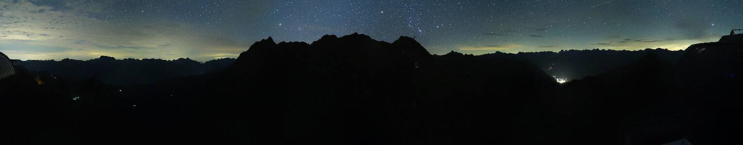 Silvretta Montafon Panorama Bahn am Hochjoch