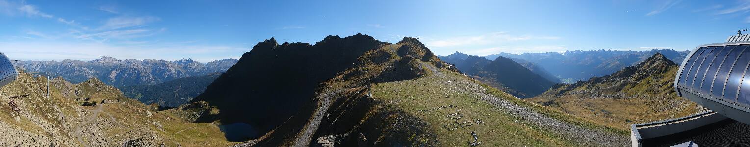 Silvretta Montafon | Panorama Bahn am Hochjoch