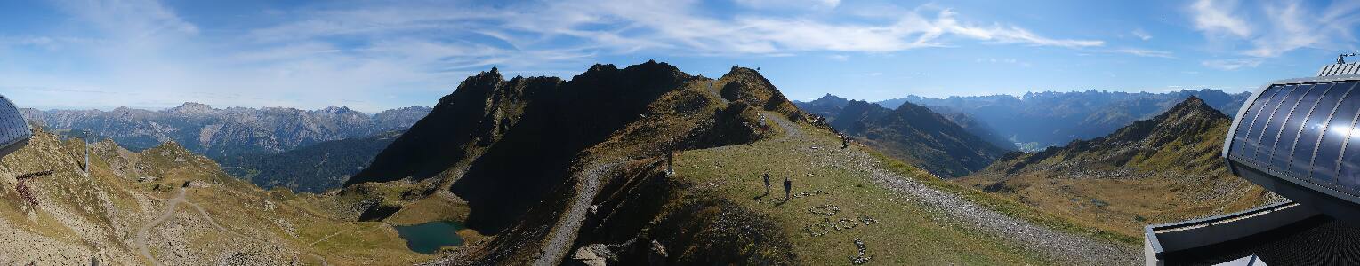 Silvretta Montafon | Panorama Bahn am Hochjoch