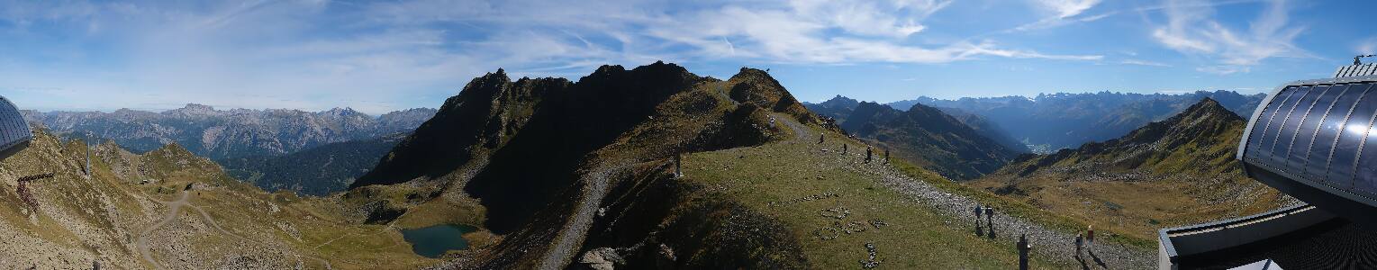 Silvretta Montafon | Panorama Bahn am Hochjoch