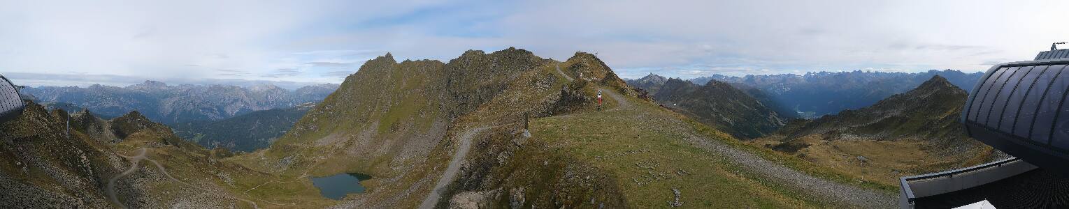 Silvretta Montafon | Panorama Bahn am Hochjoch