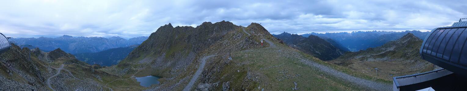 Silvretta Montafon | Panorama Bahn am Hochjoch