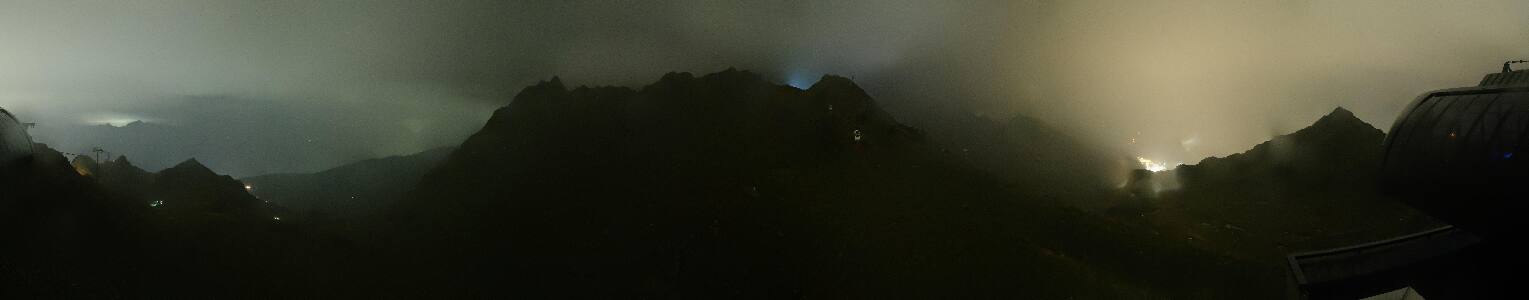 Silvretta Montafon Panorama Bahn am Hochjoch