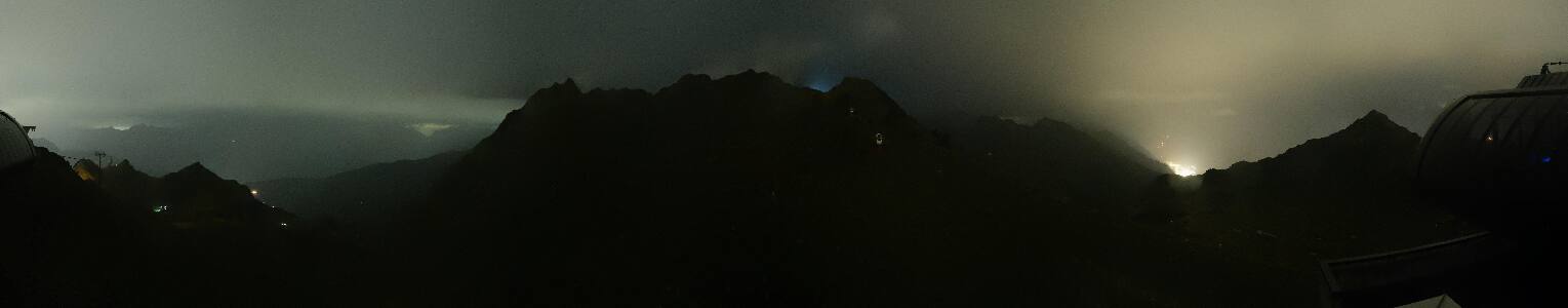 Silvretta Montafon Panorama Bahn am Hochjoch