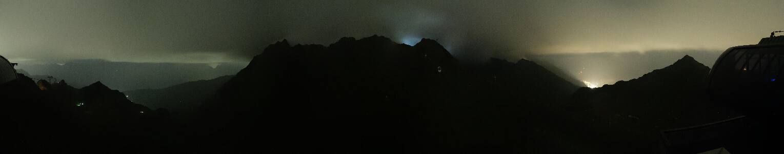 Silvretta Montafon Panorama Bahn am Hochjoch