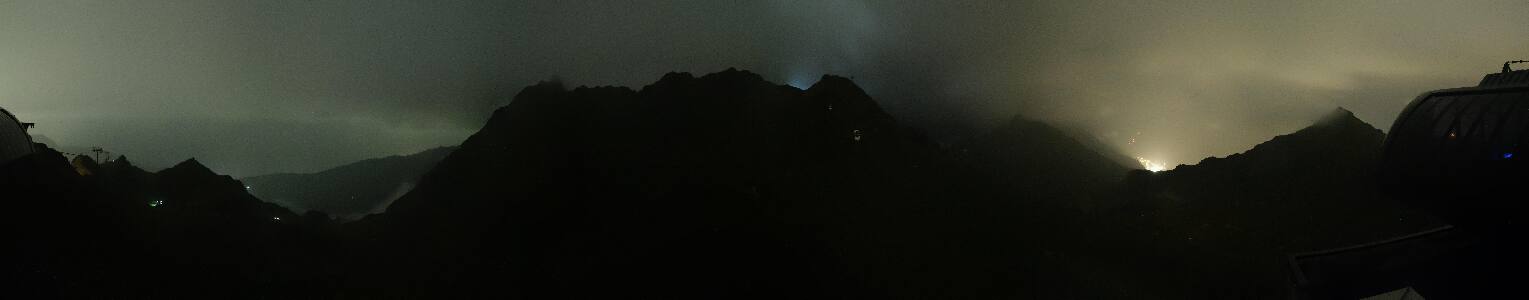 Silvretta Montafon Panorama Bahn am Hochjoch