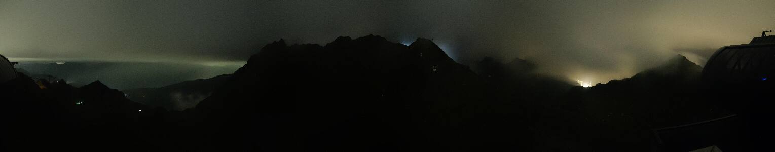 Silvretta Montafon Panorama Bahn am Hochjoch