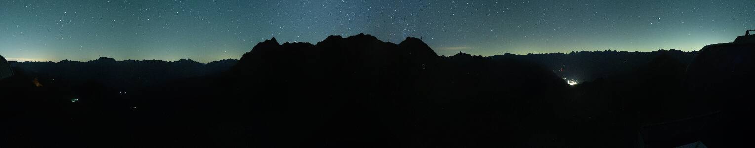 Silvretta Montafon Panorama Bahn am Hochjoch